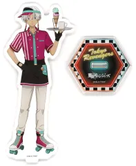 【中古】アクリルスタンド・アクリルパネル 黒川イザナ 描き下ろしアクリルスタンド ダイナーカフェver. 「東京リベンジャーズ ダイナーカフェ in PRINCESS CAFE」