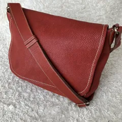 美品！土屋鞄 トーンオイルヌメ ショルダーバッグ　レザーのサムネイル