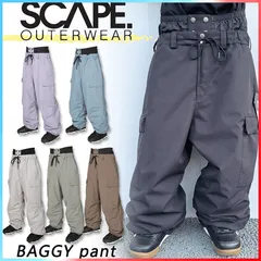 24-25 REPUBLIC & CO/リパブリック BAGGY DENIM pant メンズ レディース 防水デニムパンツ スノーボードウェア スノーウェアー 2025