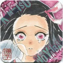 【中古】マグカップ・湯のみ 竈門禰豆子（顔アップ） 「鬼滅の刃 アートコースター」 ジャンプフェスタ2020グッズ