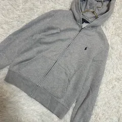 POLO RALPH LAUREN キッズパーカー グレー 10-12 ジッパー 羽織り