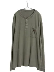 【お得なクーポン配布中!】 パタゴニア ヘンリーネック ポケット付き 長袖 Tシャツ メンズ XL 20年製 アウトドア ロンT ポケT カットソー ロングスリーブ 大きいサイズ