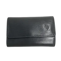 LOUIS VUITTON ルイ ヴィトン M63812/CA2037 キーケース ミュルティクレ6 エピ ブラック系  [240101378672]