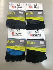 injinji インジンジラン ライトウェイトノーショウ薄手 五本指ソックス靴下