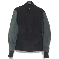 良品 ISSEY MIYAKE MEN イッセイミヤケメン ヴィンテージ シルクブレンド ジップアップ ボンバージャケット ブルゾン M ブラック メンズ 古着 中古 USED