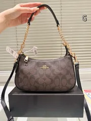 【今日特価】COACH アームマージャンバッグ サイズ 24×14cm レトロカラー