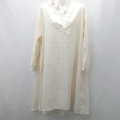 ◇ ⊂ HONEYSUCKLE ROSE 長袖 ロング ワンピース サイズMEDIUM ベージュ レディース E  【1502180060342】