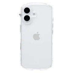 【 限定】iFace Look in Clear iPhone 16 ケース (クリア)【エコPKG】【アイフォン16 クリアケース tpu カバー アイフェイス 透明 スマホケース 耐衝撃 ストラップホール付き】