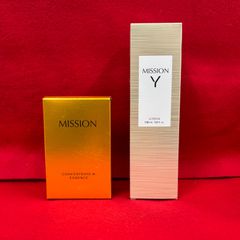 ミッション　コンセントレートWエッセンス　美容保湿オイル　30ml・Yローションd　化粧水　150ml　　e