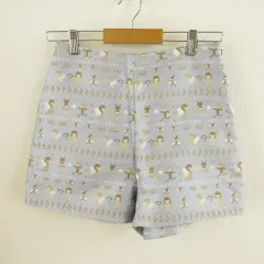 アイアムアイ I am I ショートパンツ 総柄 水色 2 *T467