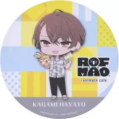 【中古】マグカップ・湯のみ 加賀美ハヤト(ミニキャラ/ビーチver.) ランダムコースター 「にじさんじ ROF-MAO×animatecafe 第二弾」 メニュー注文特典