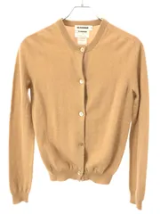 JIL SANDER ジルサンダー 16AW ハイゲージウールニットカーディガン ベージュ 34 JSPI754004のサムネイル