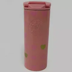 【中古】マグカップ･湯のみ バレンタイン2023ステンレスボトルハート ピンク355ml 「スターバックスコーヒー」 スターバックスWinterシーズン第2弾