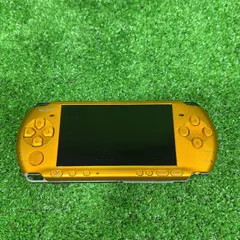 【ジャンク】SONY PSP-3000 本体 ゴールド バッテリー・バッテリーカバーなし