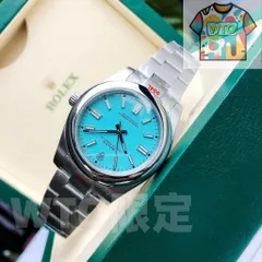 ご購入大歓迎です  オイスターパーペチュアル36 ターコイズブルー 未使用 自動巻き｜本日限定特価｜新品未使用-WTO店名をご確認ください