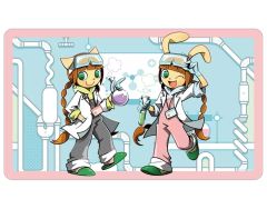 pop'n music ポップンミュージック フロアマットvol2 ミミ&ニャミ