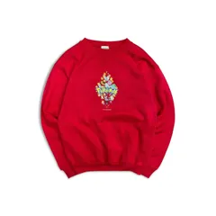 【初期品】1991年製　ポケモン　トレーナー/スウェット　赤　L/XL NINTENDOオフィシャル　アニメ　ゲーム