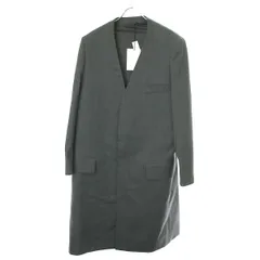 THE RERACS ザ リラクス 24SS COLLARLESS COAT カラーレスコート 24SS-RECT-413 グレー 46のサムネイル