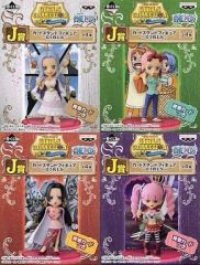 [중고] 피규어 전 4종 세트 [이치반 복권 원피스 GIRLS COLLECTION vol.2 ~The Strong Girls~] J상 카드 스탠드 피규어~GIRLS~