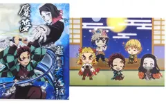 【中古】クリアファイル 魘夢＆竈門炭治郎/集合(月見) A4クリアファイルセット(2枚組) 「一番くじ 鬼滅の刃 ～折れぬ心と刃で進め～」 I賞