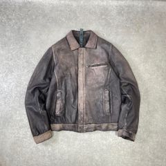 stud homme クロスポケット レザージャケット ジャンク品 - メルカリ