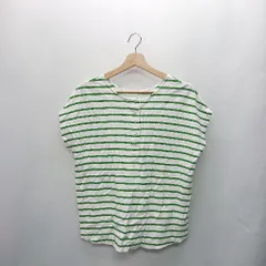 ◇ ⊂ URBAN RESEARCH DOORS アーバンリサーチ 半袖 カットソー サイズM グリーン系 レディース E  【1410290038086】