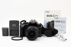 ★実用美品★キヤノン Canon EOS KISS DIGITAL X ボディ+ EF-S 18-55mm II USM ★ LL527#2524