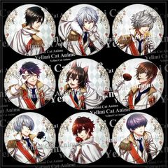 【夢100】王子様9種セット58mm 眠れる王国