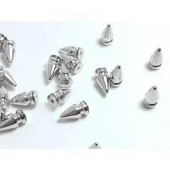 コニカルスタッズ鋲300個9mmロンドンコーンHARDCOREPUNKパンク