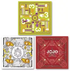 【中古】アクセサリー(非金属)(キャラクター) 全3種セット バンダナ 「一番くじ ジョジョの奇妙な冒険Part3 スターダストクルセイダース～やれやれだぜ～」 F賞