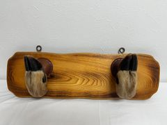 動物の足のフック コート掛け