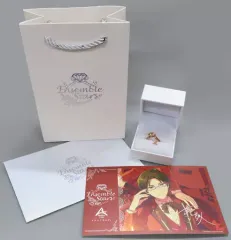 【中古】銀製品・指輪・アクセサリー(キャラクター) 蓮巳敬人 5周年記念 絆リング(ゴールド) 13号 「あんさんぶるスターズ!!」 中国限定