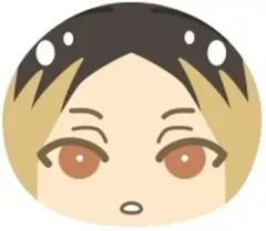 【中古】ぬいぐるみマスコット・ぬいぐるみバッジ 孤爪研磨 「ハイキュー!! TO THE TOP おまんじゅうにぎにぎマスコット B」