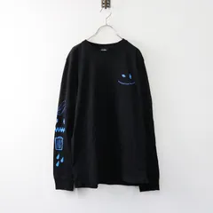 美品 ディーゼル DIESEL A01043 NEUROMANTIK ロゴ ロングスリーブTシャツ M/ブラック 長袖 カットソー メンズ【2400014287370】