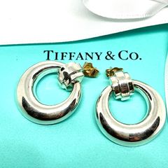 ティファニー TIFFANY ジオメトリンク フープピアス SV925 希少 ティファニー TIFFANY ジオメトリンク フープピアス SV925 希少 - メルカリ
