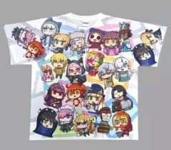 はらだ展 着辛いTシャツ ハッピークソライフ HKL BL グラフィックT