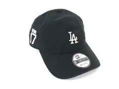 ■極美品■ NEWERA ニューエラ ロサンゼルス ドジャース 大谷翔平 17 コットン100％ キャップ 帽子 メンズ ブラック系 FI5770