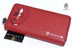 新品 カステルバジャック【カルネ】ラウンドファスナー 長財布 032615 本革 CASTELBAJAC