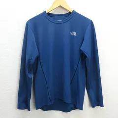 G■ノースフェイス/THE NORTH FACE クーリングロングスリーブ/NT11278【M】青/men's/30【中古】■