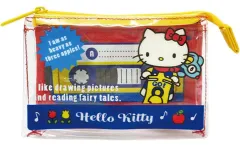 【中古】バッグ ハローキティ(ヴィンテージレトロ) クリアカセット風ポーチ 「サンリオキャラクターズ」
