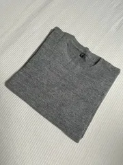 UNIQLO(ユニクロ) ワッフル 長袖 Tシャツ XL