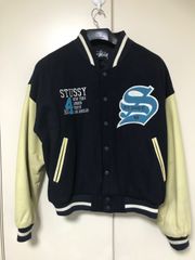 1998年製 STUSSY BIG4「4都市限定」スタジャン 1998年製 - sayG - メルカリ