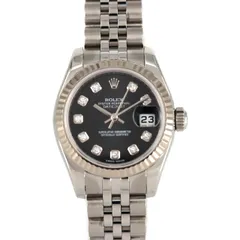 腕時計ロレックス デイトジャスト 179174G SSxWG 自動巻 G番
