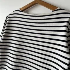SAINT JAMES ouessant ecru / black T3