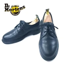ドクターマーチン Dr.Martens 1461 サイドジップ 3ホール UK6 オールブラック イギリス製 hws01274