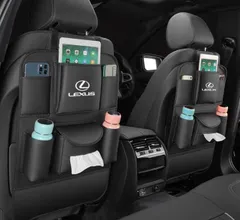 新品！2個セット レクサス LEXUS  シートバックポケット 多機能仕上げバッグ 大容量 防水 防汚 カー用品便利グッズ  後部座席収納  車用収納ポケット 4色選択 全車種対応 LS/LC/UX/NX/RX/RC/IS/GS/ES/LX/SC