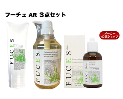 FUCES フーチェ AR シャンプー エッセンス トリートメント セット 男女兼用 ヒアルロン酸 保湿 薄毛 抜け毛 産後の抜け毛 生薬 T-ブレイス 送料無料