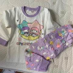 パジャマ マイメロディ 長袖 キキララ ネコ 90cm  110cm120cm