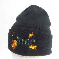 Dime ダイム ニットキャップ ニット帽 ワンサイズ ブラック ※中古