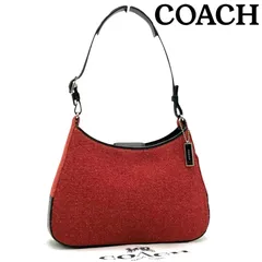 COACH コーチ　ワンショルダーバッグ　ハンドバッグ　肩掛けバッグ　バーミリオン